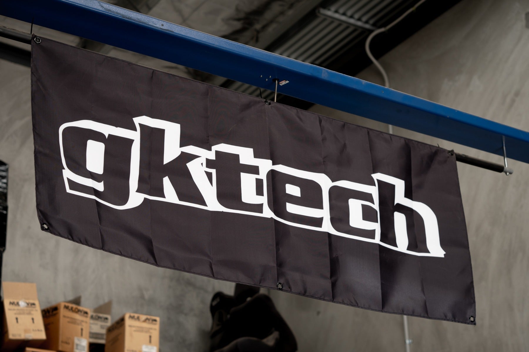 Gktech ガレージ バナー
